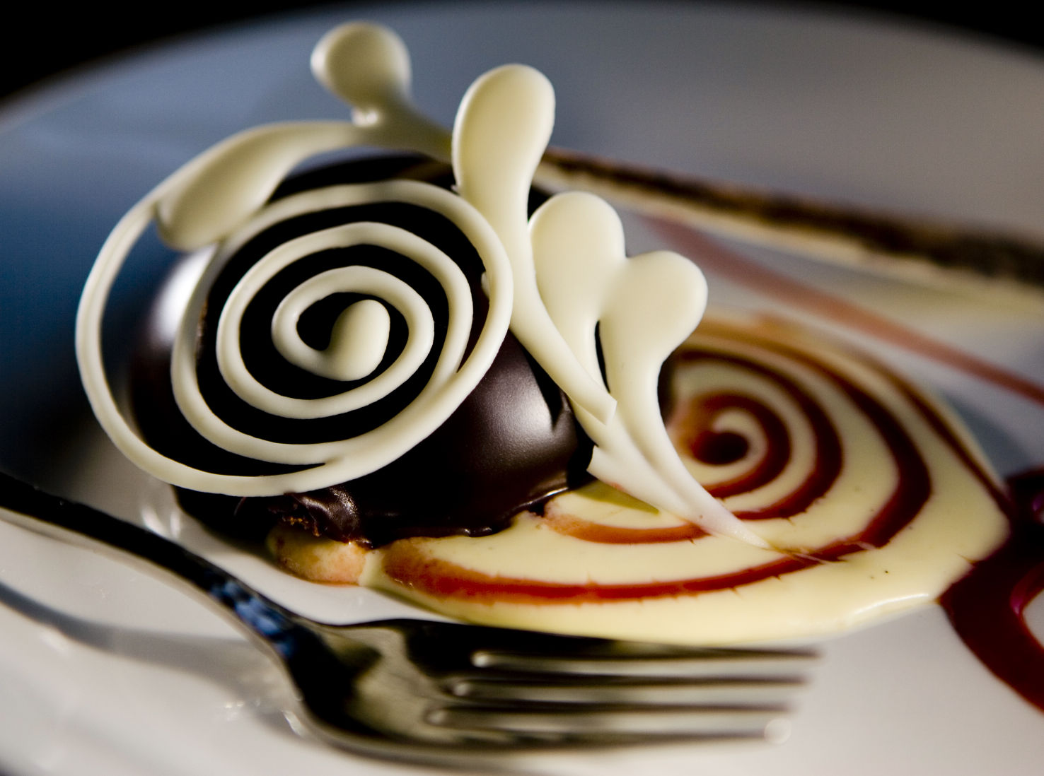 Caramel chocolate dome at Ventana Canyon